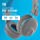JLab Studio Bluetooth Wireless On-Ear Headphones | 30+ Hour Bluetooth 5 Playtime | EQ3 Sound | Ultra-Plush Faux Leather & Cloud Foam Cushions | Track and Volume Controls | Gray/Blue