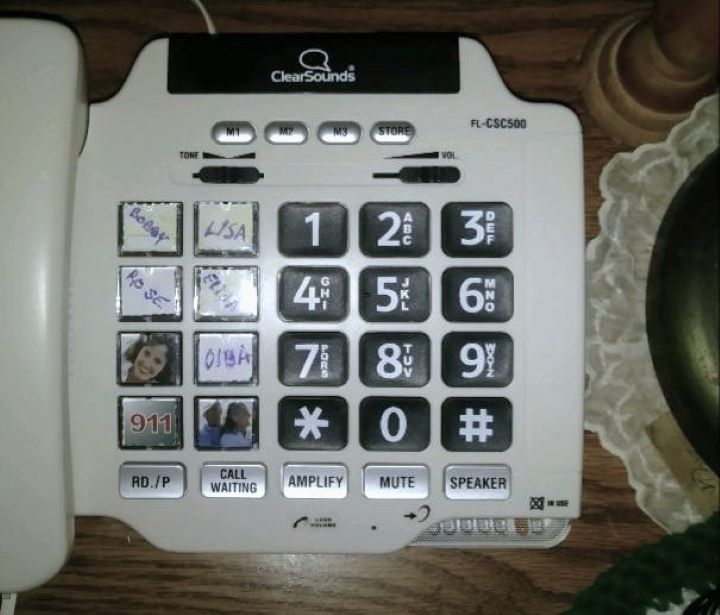 Reviewing Amplified Landline Phone with Speakerphone and Photo Frame Buttons from ClearSounds