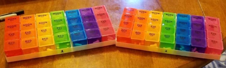 Validating how helpful the monthly pill organizers for the elderly