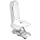VOLLGUT Electric Reclining Bath Lift Chair | Six Suction Cup Feet | Emergency Stop Button | Weight Capacity 300lb | White