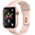 Apple Watch Series 4 (GPS + Cellular, 44MM) - Gold Aluminum Case with Pink Sand Sport Band (Renewed)