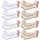 Eurzom 8 Pairs Elderly Skin Protector Sleeves Thin Skin Arm Sleeve Bruise Protective from Abrasions Tear Sun Exposure Compression Bruising Arm Protection Sleeve for Men Women
