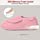 LongBay Women's Furry Memory Foam Diabetic Slippers Comfy Cozy Arthritis Edema House Shoes (7 B(M), Pink)
