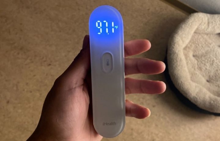Confirming how versatile the thermometer for seniors