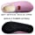 Scurtain Women Slippers Socks Artificial Woolen Slippers for Women with Non-Slip Rubber Women Walking Shoes Women House Slippers Pink 4.5-5.5