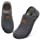 Scurtain Unisex Mens Womens Slippers Lightweight House Slippers Sock Shoes with Non-slip rubber sole Mens Womens Walking Shoes Dark Grey 10-10.5