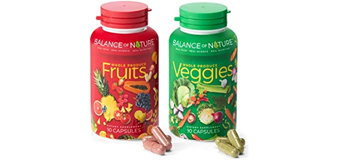 Fruit and Vegetable Supplements for Seniors