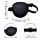 Favourde 8 Pack Black Eye Patch Strabismus Adjustable Eye Patch Eye Mask with Buckle for Adults and Kids (Black)