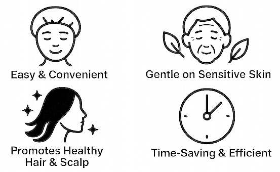 Best Shampoo Cap for the Elderly Features