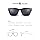 AMEXI Women's Polarized Sunglasses for Vacation: Stylish Lightweight WOOD Frame UV400 Anti-Glare Lenses for Driving & Daily Wear Accessory
