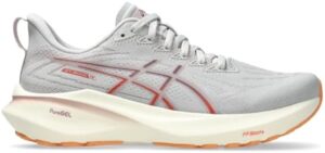 ASICS Women's GT-2000 13 Running Shoes, 8.5, Concrete/Watershed Rose
