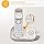 AT&T Cordless Phones for Home with Answering Machine, 4 Handsets DECT 6.0 Bluetooth Expandable, Smart Call Blocking, Caller ID, Intercom and Bluetooth, Connect to Cell, BL3112-4