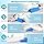 Bed Wedge Pillow For Sleeping Seniors Post Surgery Incline Pillow Bedsore Pressure Relief Cushions For Butt Lifting Patient Turning Triangle Foam Wedges For Bed Positioning Body Back Support (Blue)