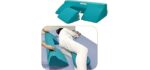 Bedsore Turning Wedge Pillow Side Sleeping Body Positioning Anti Bed Sores Treatment Bedridden Elderly Patient Foam Cushion Prevent Pressure Ulcer Incline Wedge Medical Nursing Care After Surgery