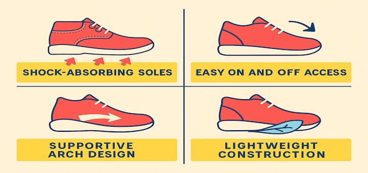 Best Walking Shoe for Seniors Features