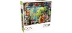 Buffalo Games - Garry Walton - Kitten Distraction - 750 Piece Jigsaw Puzzle for Adults - Challenging Puzzle Perfect for Game Nights - Finished Size is 24.00 x 18.00
