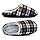 COFACE Mens Womens Black White Flano Plaid Cozy Memory Foam scuff Slippers Slip On Warm House Shoes Indoor/Outdoor With Best Arch Support