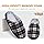 COFACE Mens Womens Black White Flano Plaid Cozy Memory Foam scuff Slippers Slip On Warm House Shoes Indoor/Outdoor With Best Arch Support