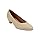 Comfortview Vida Pump Low Heel Women's Dress Shoes (Wide Widths Available) - 8 W, Bone (Wide Widths Available)