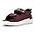 FitVille Diabetic Sandals for Women Wide Width with Arch Support, Adjustable Dual Straps Wide Sandals for Women (Burgundy, 11W)