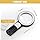 JMH Magnifying Glass with Light, 30X Handheld Large 18LED Cold and Warm Light with 3 Modes, Illuminated Magnifier for Seniors Reading, Inspection, Coins, Jewelry, Exploring
