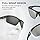 KastKing Tugaloo Semi-Rimless Bifocal Polarized Reader Sunglasses, Bi-focal x1.5 x2.0 x2.5 Magnifications, UV Protection