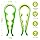 Luckyiren Jar Opener, Silicone Handle Can Opener for Bottle Beer Cap Lid Cover, Easy Twist Tool for Children, Elderly and Arthritis Sufferers