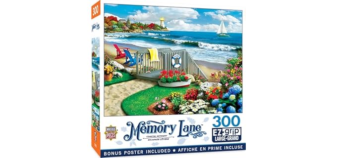 Masterpieces 300 Piece EZ Grip Jigsaw Puzzle - Coastal Getaway - 18