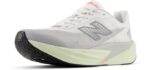 New Balance Women's FuelCell Rebel V5 Running Shoe, Raincloud/White/Mineral, 8.5