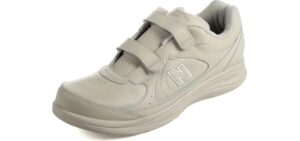 New Balance Men's 577 V1 Hook and Loop Shoe, Bone, 11 X-Wide