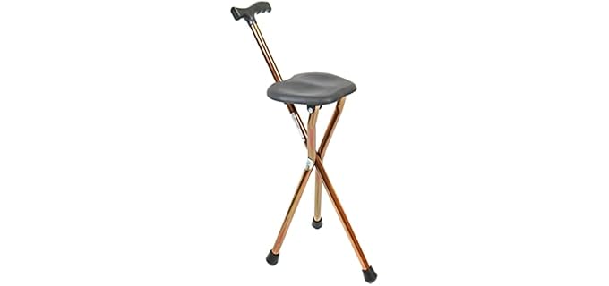 PEPE Mobility - Folding Cane Chair (Height 32.2