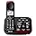 Panasonic 1 Handset Amplified Cordless Phone with Slow Talk, 40dB Volume Boost, 100dB Lound Visual Ringer, Hearing Aid Compatibility, Large Screen and Backlit Keypad, Link2Cell - KX-TGM430B (Black)
