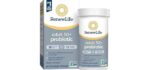 Renew Life Probiotic Adult 50 Plus Probiotic Capsules, Daily Supplement Supports Urinary, Digestive and Immune Health, L. Rhamnosus GG, Dairy, Soy and gluten-free, 30 Billion CFU, 60 Count