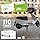 STEP2GOLD Ta-Da Chair, Portable Trekking Hiking Pole, Folding Walking Stick with Seat, Walking Cane with Chair, Foldable Chair, Lightweight Aluminum, Easy Carry and Storage, Anti-Slip (34.6