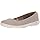 Skechers Women's Go Walk Lite-Dreamer Ballet Flat, Taupe, 8