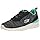 Skechers Women's Skech-AIR Dynamight Sneaker, BKAQ=Black/Aqua, 7.5
