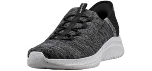 Skechers Men's Slip-Ins: Ultra Flex 3.0 - Right Away Shoes, Dark Grey, 11.5 M