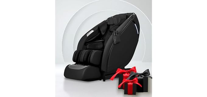 Titan Osaki Dreamer | Zero Gravity Massage Chair | Full Body 3D Recliner | SL Track |Heat Therapy | Space Saving Massage Chair | Black