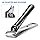 Toenail Clippers for Seniors Ingrown Thick Toenails, 2025 Angled Head Toe Nail Clippers with Catcher, Heavy Duty 45° Slanted Toenail Clippers, 37mm Wide Opening Nail Cutter with Long Handle, 6PCS