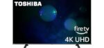 Toshiba 75-inch Class C350 Series LED 4K UHD Smart Fire TV with Alexa Voice Remote (75C350LU, 2024 Model)