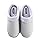 Unisex Memory Foam Slipper|Women's Cozy Slippers|Fuzzy Wool-Like Fleece House Shoes| Man's Indoor Outdoor Comfy Slippers (12 M US Women/10 US Man, Light Grey)