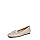 Vionic Women's Hayes Skimmers Ballet Flat, Parchment Beige Leather, 7.5