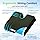 AUVON Gel Wheelchair Seat Cushion, Relieve Sciatica, Back, Coccyx, Pressure Sore and Ulcer Pain, Refreshing Ergonomic Chair Cushion with Waterproof Silk Fabric, Anti-Slip Cover