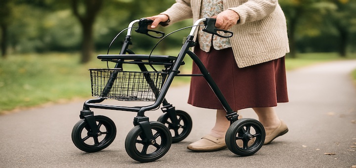 Best Compact Rollator Walkers for Seniors Featured Image Best Compact Rollator Walkers for Seniors Featured Image