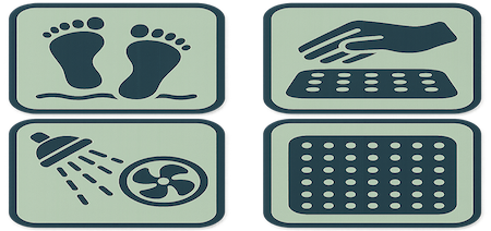 Best Non-Slip Shower Mats for Seniors Feature