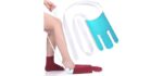 CAidRE Sock Aid - Sock Aid Device for Seniors, Disabled, Pregnant - Sock Helper Aide Tool - Sock Assistant Device No Bending