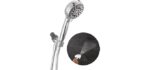 Delta Faucet ProClean Chrome Shower Head with Handheld, Showerhead with High Pressure Spray, Handheld Shower Head, 6 Spray Settings, Chrome 75740