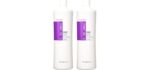 Fanola No Yellow Purple Shampoo - Purple Color Depositing Shampoo for Blondes, Bleached & Grey Hair - Formulated with Violet Pigment to Remove Brassy Tones from Hair - 33.8 Fl oz / 2 Pack