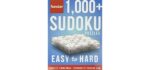 Funster 1,000+ Sudoku Puzzles Easy to Hard: Sudoku puzzle book for adults