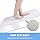 Hargiis Non-Slip Bathtub Mat, Anti Slip Shower Mat, Fast Drying Bathtub Mats, Foot Scrubber Mat, Anti Slip Mat for Tub, Floor, Bathroom, Kitchen, Home, Hotel (White 40